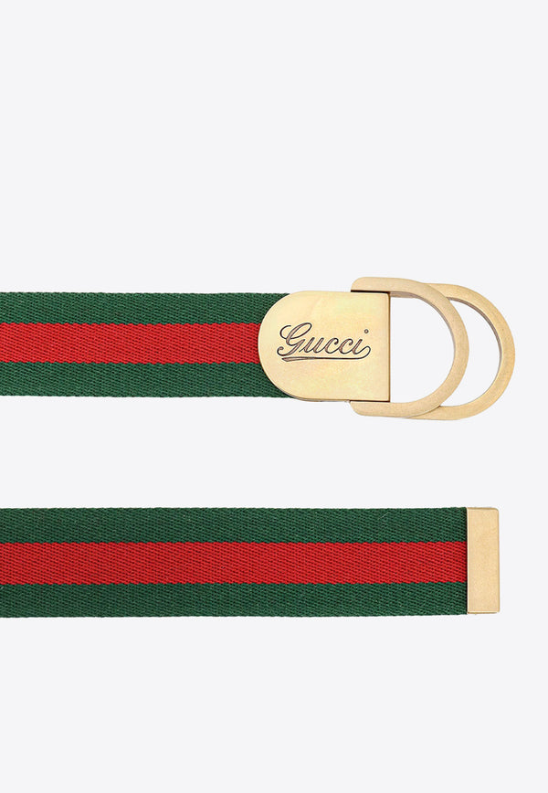 Gucci Web Wide Logo Buckle Belt Multicolor 787895HAAGV_8479