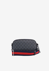 Gucci GG-Supreme Messenger Bag Black 792097FADJA_1042