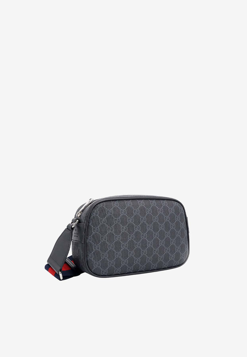 Gucci GG-Supreme Messenger Bag Black 792097FADJA_1042