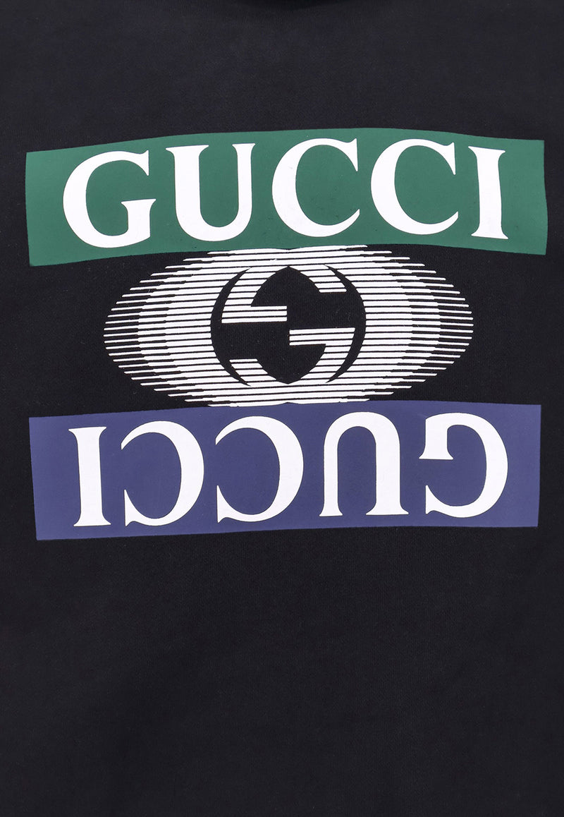 Gucci Shadow Print Logo Hoodie Black 795557XJGQP_1152