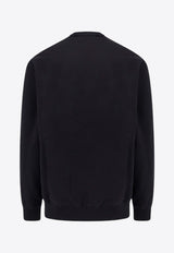 Gucci Embossed Logo Crewneck Sweatshirt Black 784413XJGQC_1043