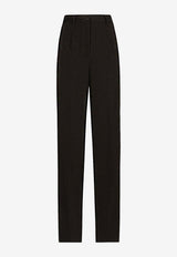 Dolce & Gabbana Straight-Leg Tailored Pants Black FTC8ZTFU21E_N0000