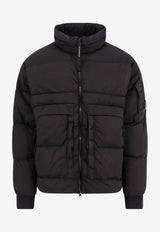 C.P. Company Nycra-R Zip-Up Down Jacket Black 17CMOW172A005864G_999