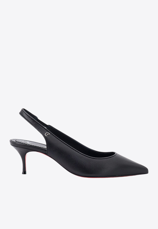 Christian Louboutin Sporty Kate 55 Slingback Pumps Black 3240004_B439