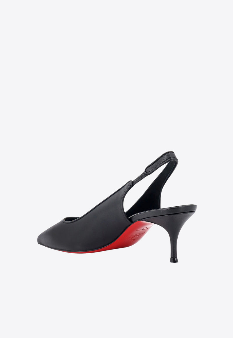 Christian Louboutin Sporty Kate 55 Slingback Pumps Black 3240004_B439