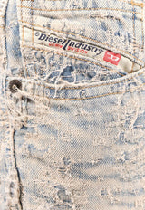 Diesel D-Arker Distressed Denim Pants Blue A16489007Y5_01