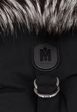 Mackage Dixon Fox Fur-Trimmed Padded Jacket Black DIXONX_C0017