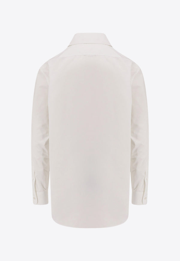 The Row Sisilia Long-Sleeved Shirt White 5652SW2479_OPW