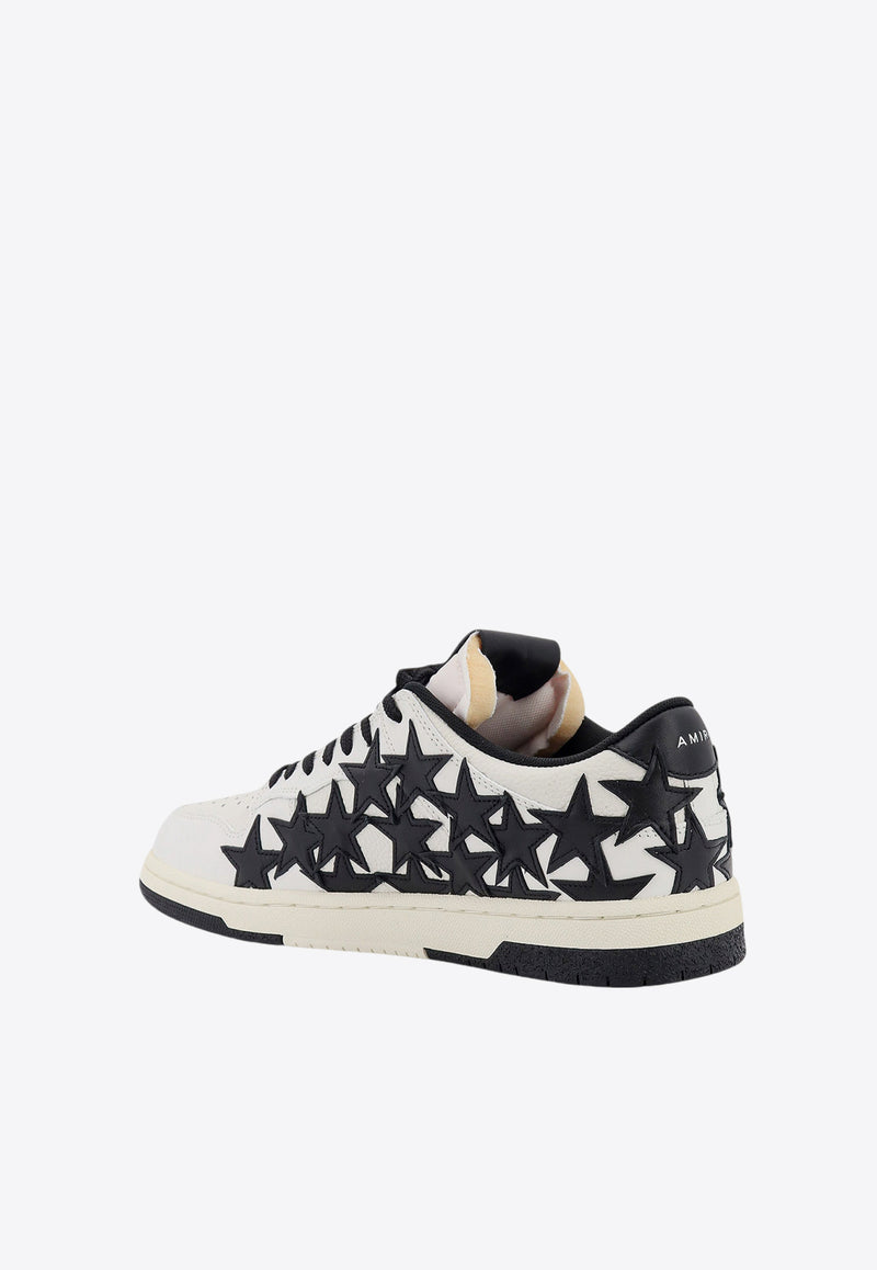 Amiri Stars Court Low-Top Sneakers White PS24MFS025_BLACK