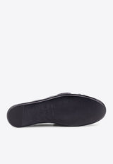 Saint Laurent Le Loafer Calf Leather Penny Slippers Black 800724AA00K_1000