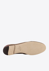 Tod's Pied De Poule Loafers Brown XXW79A0HM60TMJ_XXAZ