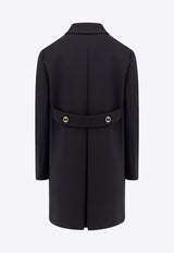 Gucci Wool Double-Breasted Coat Black 789891ZAQWY_1000