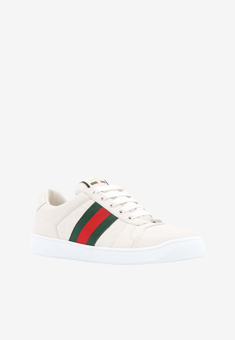 Gucci Screener Low-Top Sneakers White 798854AADU0_9094