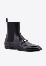 Gucci Jordaan Leather Ankle Boots Black 787188AADGA_1000