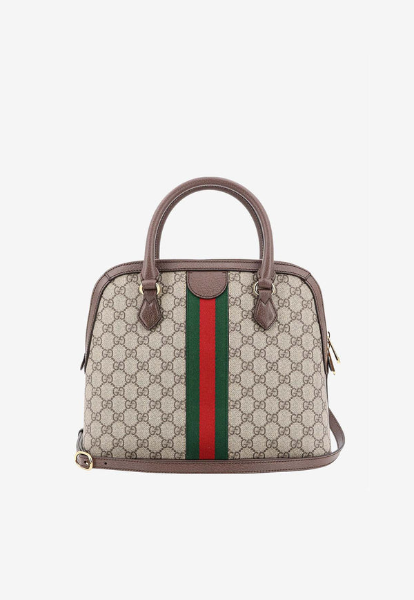 Gucci Medium Ophidia Top Handle Bag Beige 79525896IWG_8745