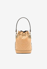 Fendi Small Mon Tresor Bucket Bag Brown 8BS093ANWT_F1I73