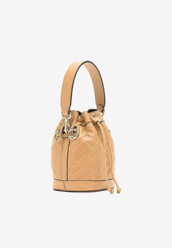 Fendi Small Mon Tresor Bucket Bag Brown 8BS093ANWT_F1I73