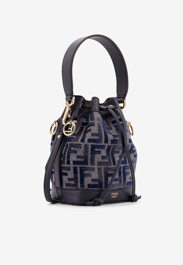 Fendi Mini Mon Tresor Bucket Bags Blue 8BS093ASU0_F1PQK