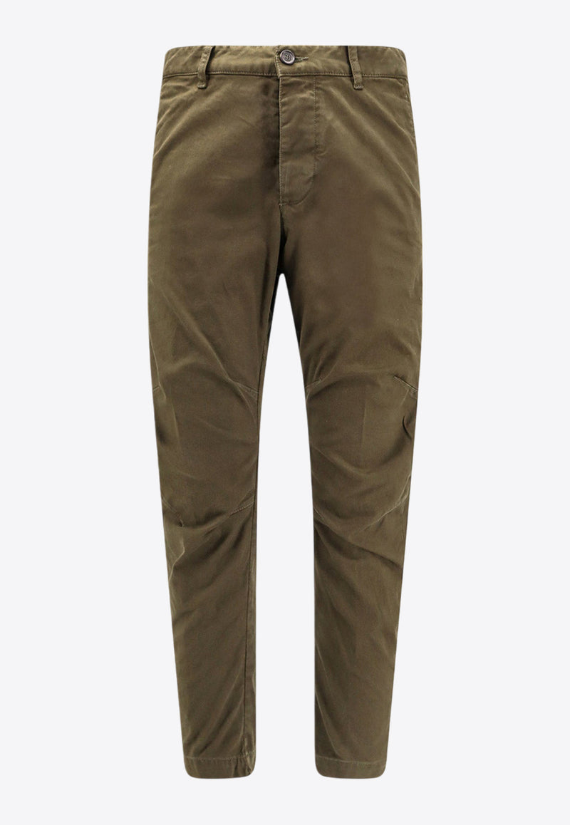 Dsquared2 Tapered Chino Pants Green S74KB0819S39021_697