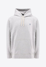 Polo Ralph Lauren Logo Embroidered Hooded Sweatshirt Gray 710766778_006