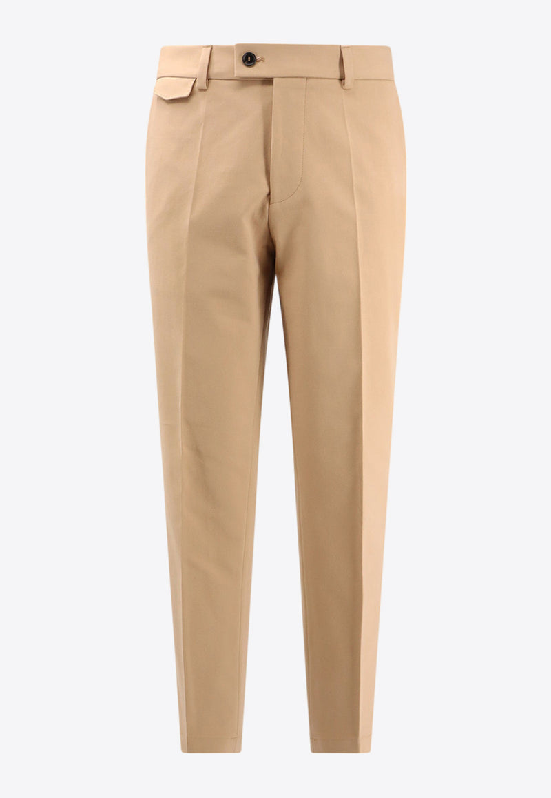 Hugo Boss Straight-Leg Tailored Pants Beige 50520135_260