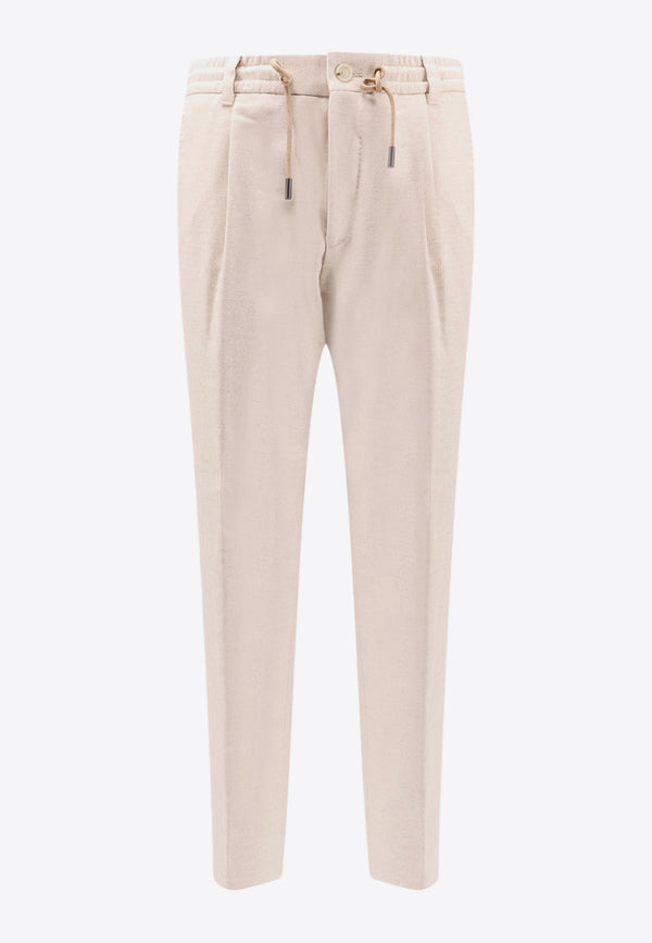 Hugo Boss Cashmere-Blend Straight-Leg Pants Beige 50524816_260