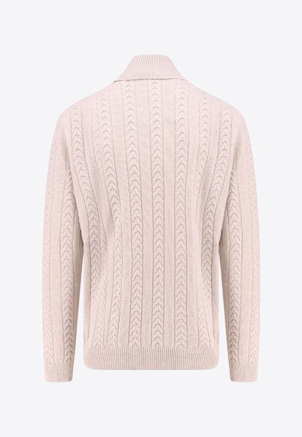 Hugo Boss Eribo High-Neck Sweater Cream 50526852_104