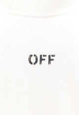 Off-White OFF Stamp Crewneck T-shirt White OMAA120C99JER005_0110