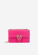 PINKO Classic Love One Crossbody Bag Pink 100941A0F1_N17Q