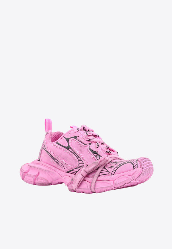 Balenciaga 3XL Running Canvas Sneakers  Pink 734731W3XDC_5000