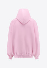 Balenciaga Beverly Hills Embroidered Hoodie Pink 739024TQVS7_5708