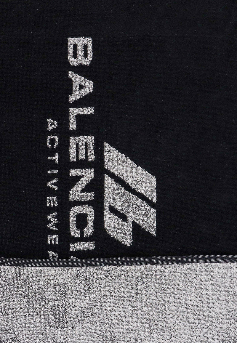 Balenciaga Activewear Logo Jacquard Towel Black 793309410B6_1062