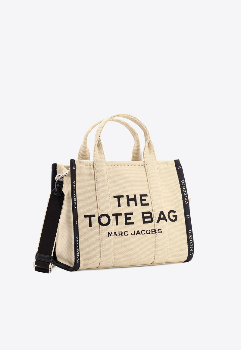 Marc Jacobs The Medium Logo Jacquard Tote Bag Beige M0017027_263