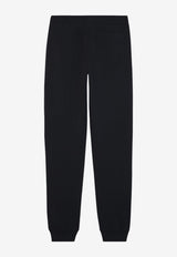 Maison Kitsuné Fox Head Patch Track Pants Black LM01114KM0001_P199