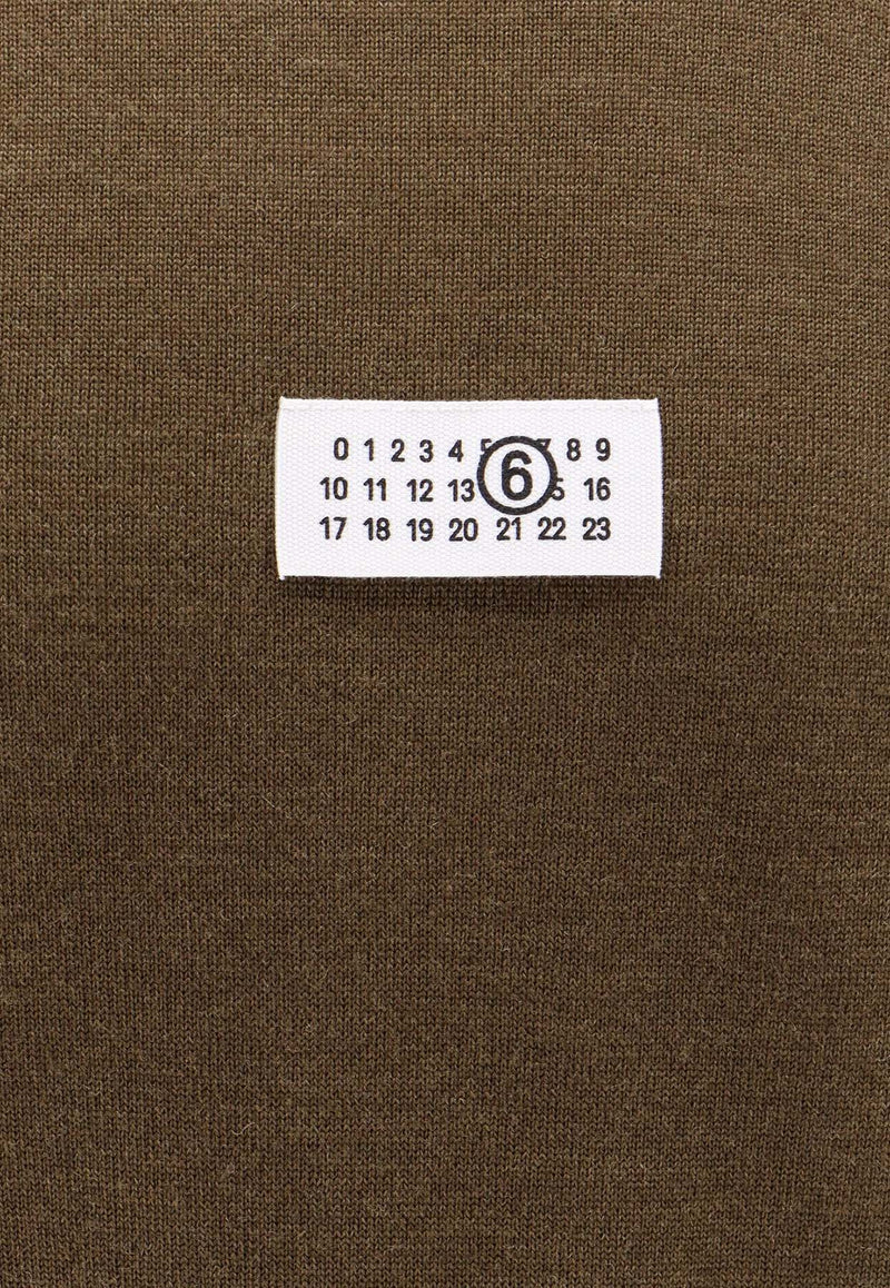 Signature Numeric Patch Sweater MM6 Maison Margiela SH0HL0010M13037_727