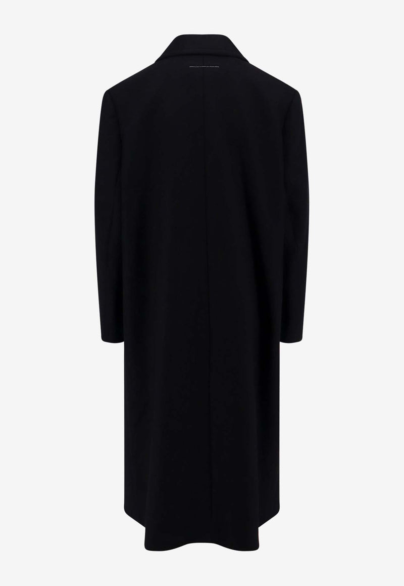 Double-Breasted Wool Coat MM6 Maison Margiela S52AA0173S52207_900