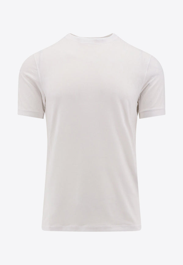 Giorgio Armani Basic Crewneck T-shirt White 8NST62SJP4Z_U090