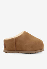 UGG Suede Pumped Suede Flat Mules Chestnut 1158215_CHE