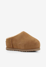 UGG Suede Pumped Suede Flat Mules Chestnut 1158215_CHE