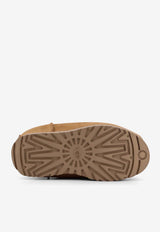 UGG Suede Pumped Suede Flat Mules Chestnut 1158215_CHE