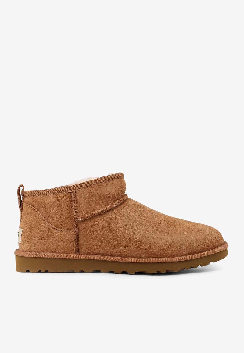 UGG Classic Ultra Mini Ankle Boots Chestnut 1137391_CHE