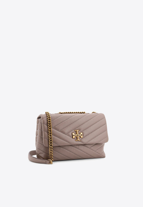 Tory Burch Small Kira Quilted Top Handle Bag Gray 90452_082