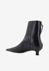 Aeyde Zoe 40 Leather Ankle Boots Black ABZAZSS35KT223800001_BLACK