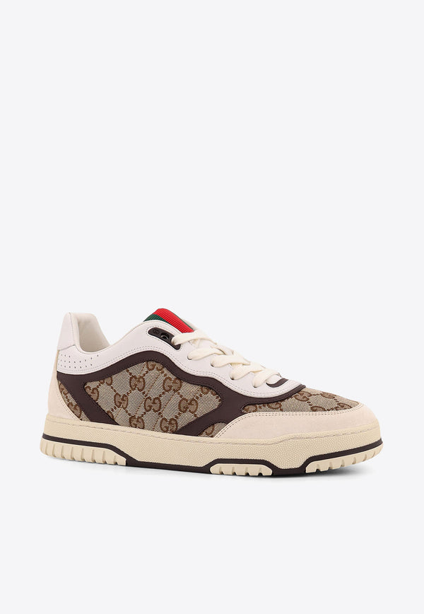 Gucci Re-Web Low-Top Sneakers Beige 787476AADHW_9568