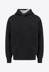 Gucci Logo Embroidered Hooded Sweatshirt Black 803973XJGTW_1086