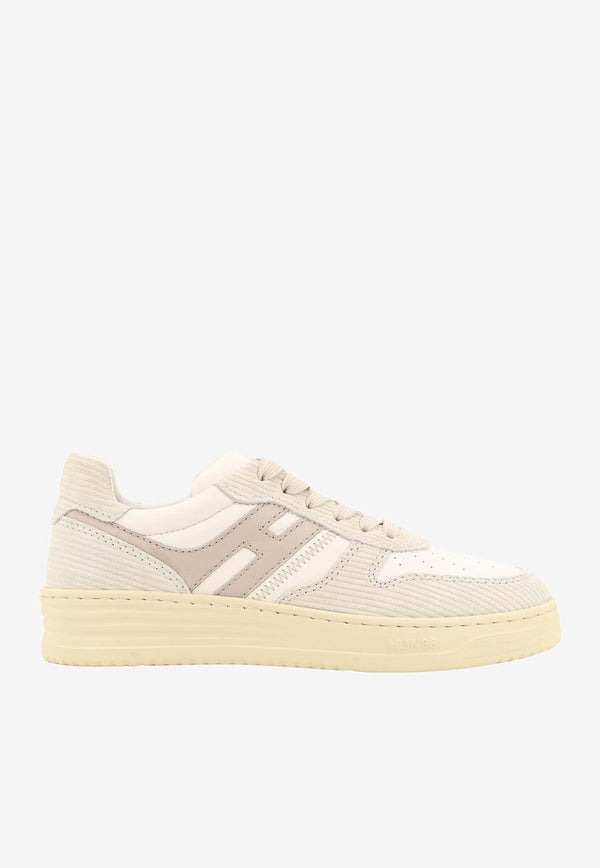 Hogan H630 Low-Top Sneakers Beige HXW6300EU50L7J_0VB8