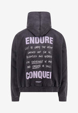 Represent Graphic Print Hooded Sweatshirt Black MLM41145_230