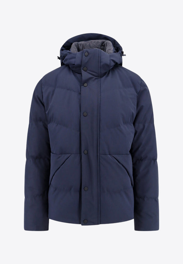 Paul & Shark Quilted Puffer Jacket Blue 14312007_013