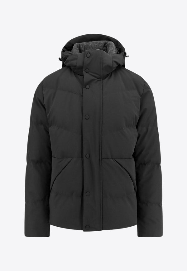 Paul & Shark Quilted Puffer Jacket Black 14312008_011