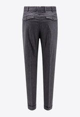 PT Torino Straight-Leg Tailored Pants Gray CORFZAZ40FWDTO03_0260